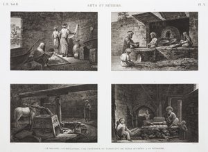 Bakkerij & Banketbakkers Bakkers en zoetwarenmakers, Egypte, ca. 1798