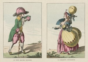 Ballon-geïnspireerde kostuums, eind 18e eeuw
