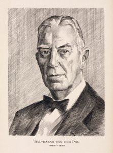 Balthazar van der Pol, Nederlandse elektrotechnicus, c 1930s
