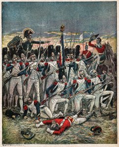 Slag bij Waterloo door Nicolas Liez
