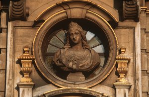 België, Brussel, Grote Markt, decoratief detail