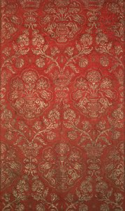 Brocade met granaatappel patroon, Italiaans