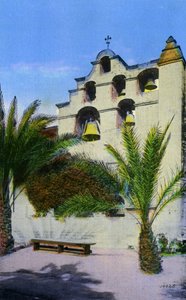 Californië: San Gabriel Mission Bells, San Gabriel