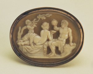Camee van Bacchus en Ariadne, Italiaans