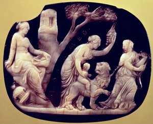 Camee van de jeugd van Dionysus