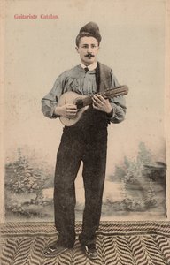 Catalaanse gitarist, ca. 1910