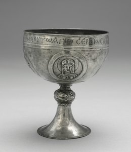 Kelk uit de Beth Misona schat, ca. 500-700 door Unbekannt