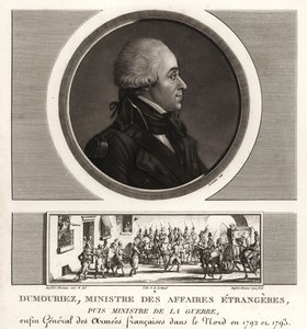 Charles-Francois du Perier Dumouriez, Franse generaal tijdens de Franse Revolutionaire Oorlogen