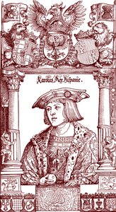 Karel V door Unbekannter Künstler