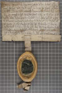 Charter van Walter, Prior van St Andrews door Unbekannt