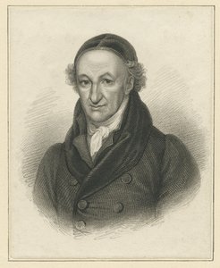 Christoph Martin Wieland, ca. 1805 (gravure) door Unbekannt