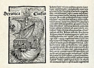 Brief van Christoffel Columbus door Unbekannter Künstler