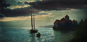 Château de Chillon - het kasteel aan het Meer van Genève (bij Montreux)