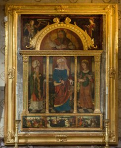 Kerk van Sint Martin, La Brigue, Frankrijk door Benjamin Baud