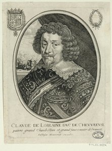 Claude de Lorraine, hertog van Cheuvreuse door Unbekannter Künstler