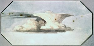 Wolkstudie door Luke Howard, ca. 1808-1811 door Unbekannter Künstler