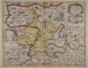 Comitatus Wertheimici finitimarumque regionum noua et exacta descriptio door Unbekannter Künstler