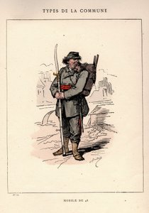 Commune van Parijs: kostuum van MOBILE DE 48 in 