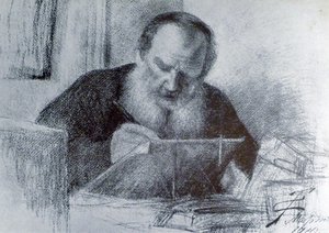 Graaf Leo Tolstoy (9 september 1828 - 20 november 1910)