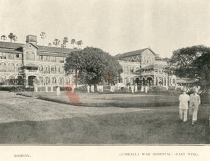 Cumballa Oorlogshospitaal, ca. 1900s (foto) door Unbekannter Künstler