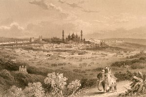 Delhi (gravure) door Unbekannter Künstler
