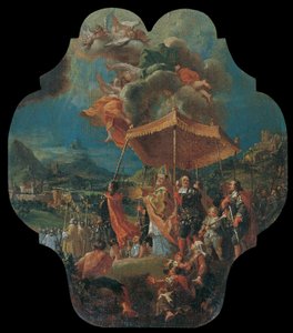 De overdracht van het Allerheiligste van Säben naar Brixen (970 n. Chr.)