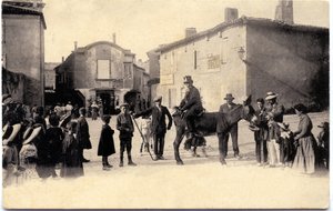 Ezel toren rond 1900, Carcassonne (ansichtkaart)