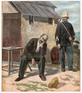 Dreyfus-affaire. 1896 (gravure) door Unbekannter Künstler