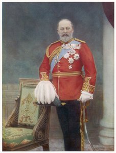 Edward VII (1841-1910) Koning van Engeland in 1901-1910, foto door Downey door Unbekannter Künstler