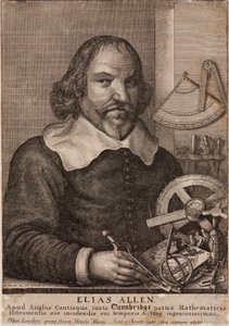 Elias Allen, wiskundige en instrumentmaker, ca. 1630