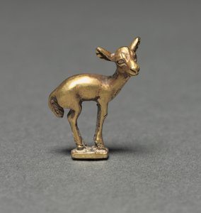 Elandkalf eindstuk, 400-200 v.Chr. door Unbekannt