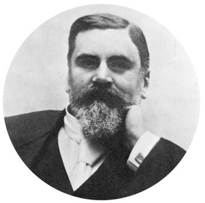 Emile Levassor, Franse autofabrikant, ca. 1885 door Unbekannt