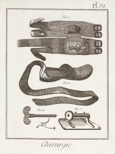 Apparatuur, Vroegmoderne chirurgische apparaten