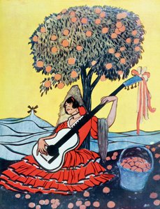 "Españolada", Alles Spaans, naar een werk van Francisco Sancha, uit La Esfera