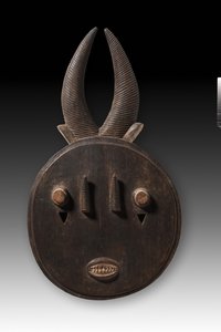 Gezichtsmasker, laat 1800s-begin 1900s door Unbekannt