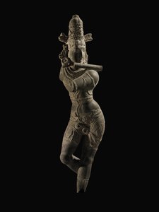 Beeld van Venugopala, Zuid-India, late Chola / vroege Vijayanagar periode, late 13e / vroege 14e eeuw door Unbekannt