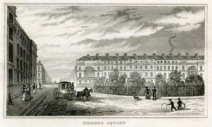 Fitzroy Plein door Unbekannt