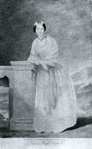 Florence Nightingale, Engelse verpleegster en ziekenhuis hervormer, ca. 1860 door Unbekannt