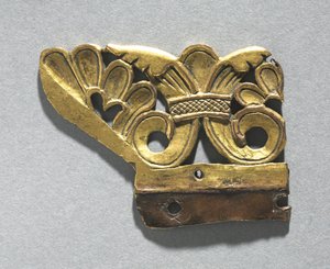 Fragment van een decoratieve kam van een reliekschrijn, ca. 1165-1180 door Unbekannt