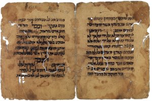 Fragmenten van de Pesach Haggadah uit de Cairo genizah, Israël door Unbekannt