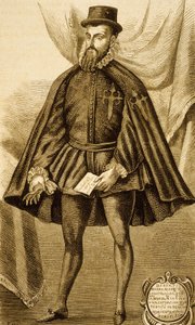 Francisco Pizarro (gravure) door Unbekannter Künstler