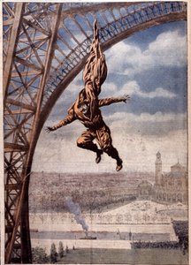 Franz Reichelt stierf bij het testen van zijn "parachutejas" van de Eiffeltoren