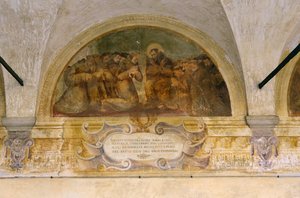 Fresco, Santuario della Madonna dei Miracoli, Motta di Livenza, Veneto, Italië (foto) door Unbekannter Künstler
