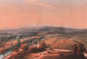 Algemeen overzicht van het slagveld van Magenta, Lombardije door William M. Timlin