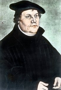 Duitse religieuze hervormer Martin Luther