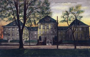Duitsland, Wipperfurth: buitenaanzicht van het 