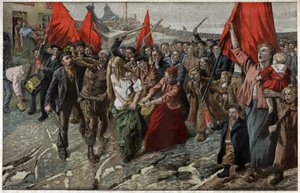 Staking in het Noorden van Frankrijk