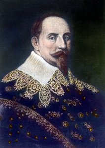 Gustav II Adolf, kleinzoon van Gustav Wasa door Unbekannter Künstler