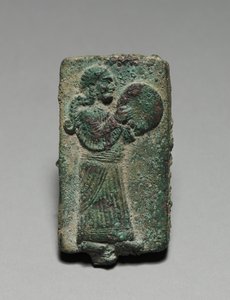 Handdrummer, 900-700 v.Chr. door Unbekannt