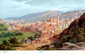 Hebron, Palestina door Unbekannter Künstler